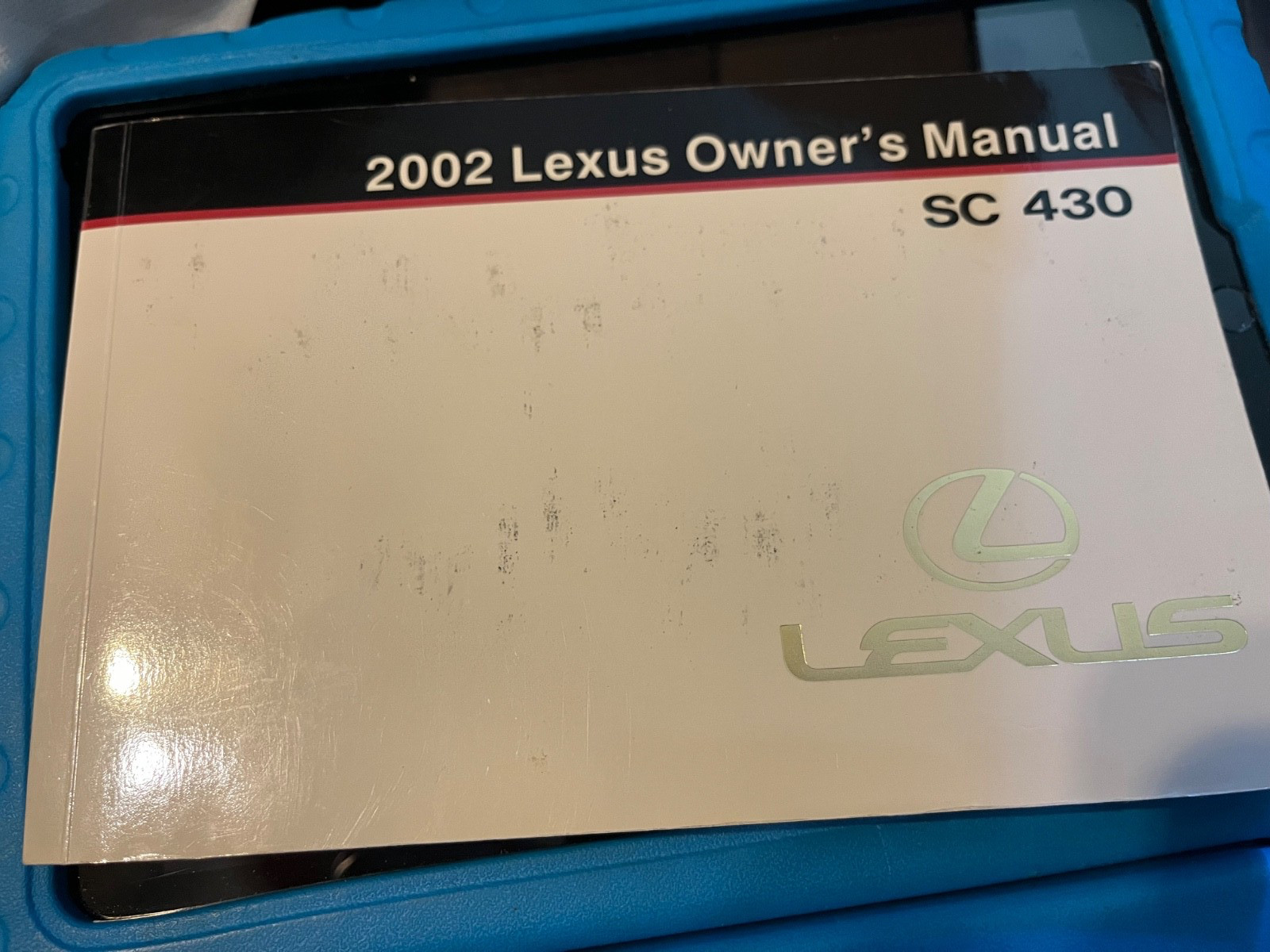 2002 Lexus SC430 Convertible Owner Operator Manual User & Nav Sys DVDSet 4.3L V8 2002 Lexus SC430 Convertible Owner Operator Manual User & Nav Sys DVDSet 4.3L V8