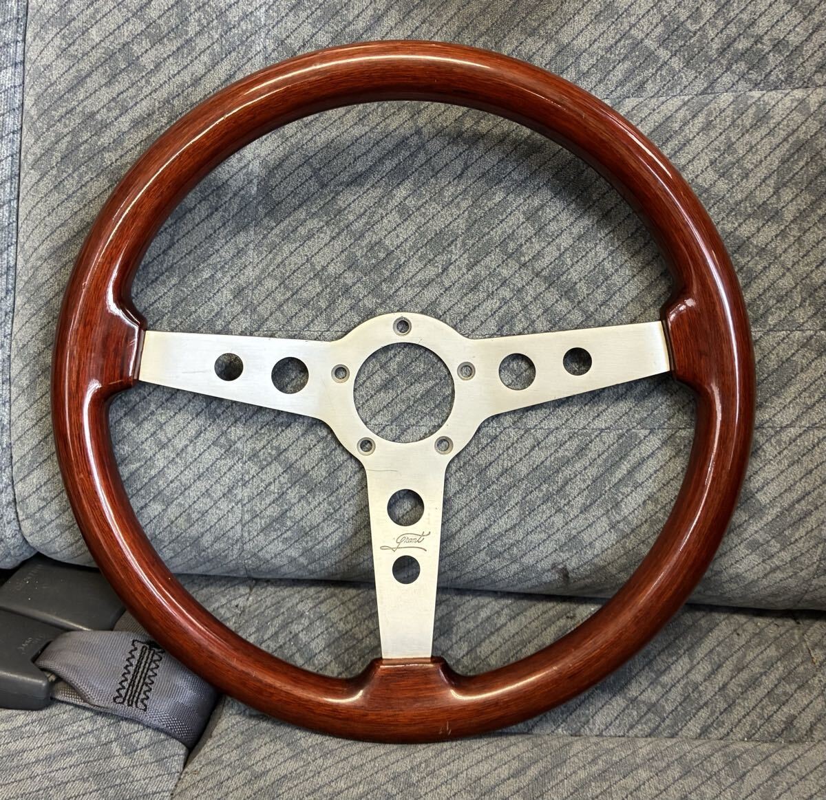 At that time Rare rare Grant Wood Steering mooneyes hot rod jdm usdm