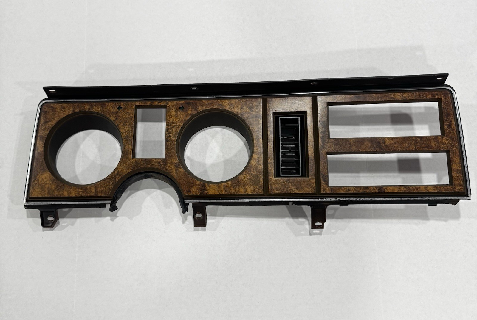 OEM 1985-1988 Ford Ranger Bronco Woodgrain Dash Bezel Instrument Cluster Panel OEM 1985-1988 Ford Ranger Bronco Woodgrain Dash Bezel Instrument Cluster Panel