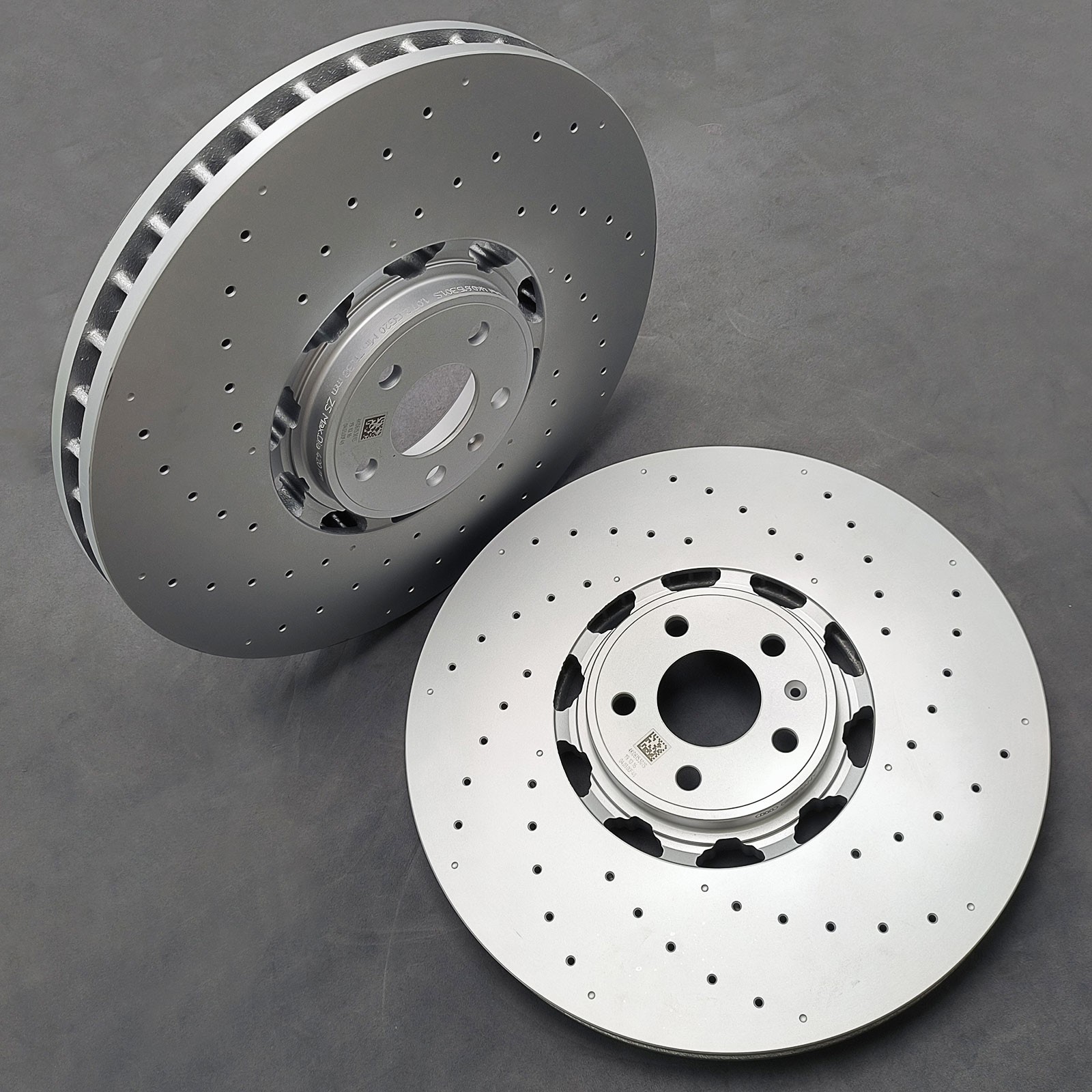4K0615301S Front Disc Brake Rotor Set for 2021-2024 Audi RS6 Avant,RS7 Sportback