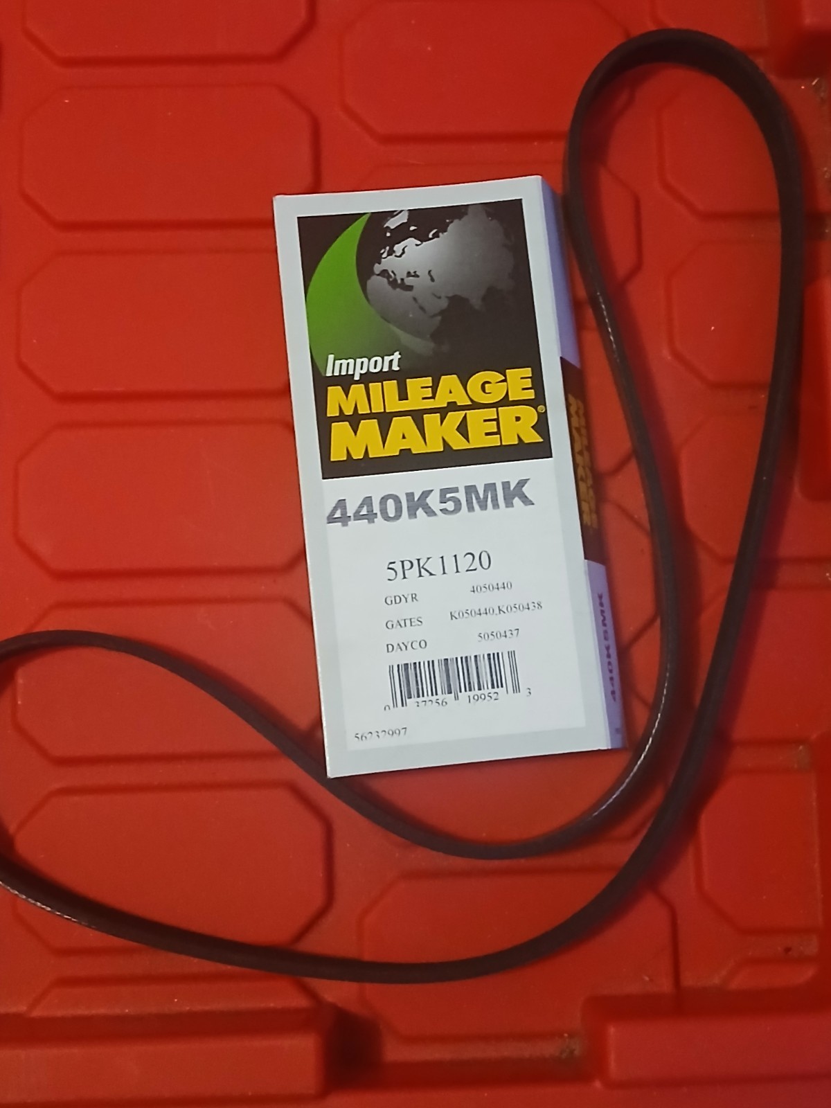 Continental Ag 440K5MK Mileage Maker Multi V Belt Continental Ag 440K5MK Mileage Maker Multi V Belt