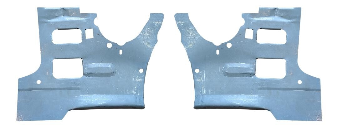 1968-72 Chevelle GTO Lemans Cutlass Rocker To Cowl Reinforcement Pair 2 Pcs