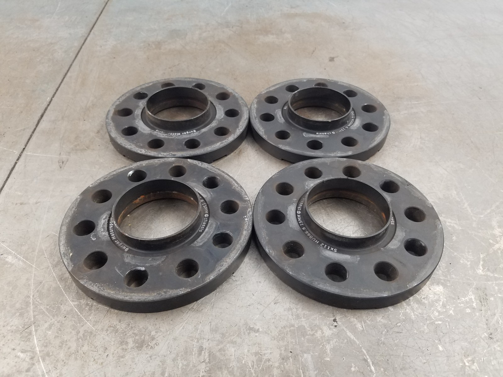 2020 BMW X3M F97 Burger Motorsports 15mm Wheel Spacer Set #7240 M7