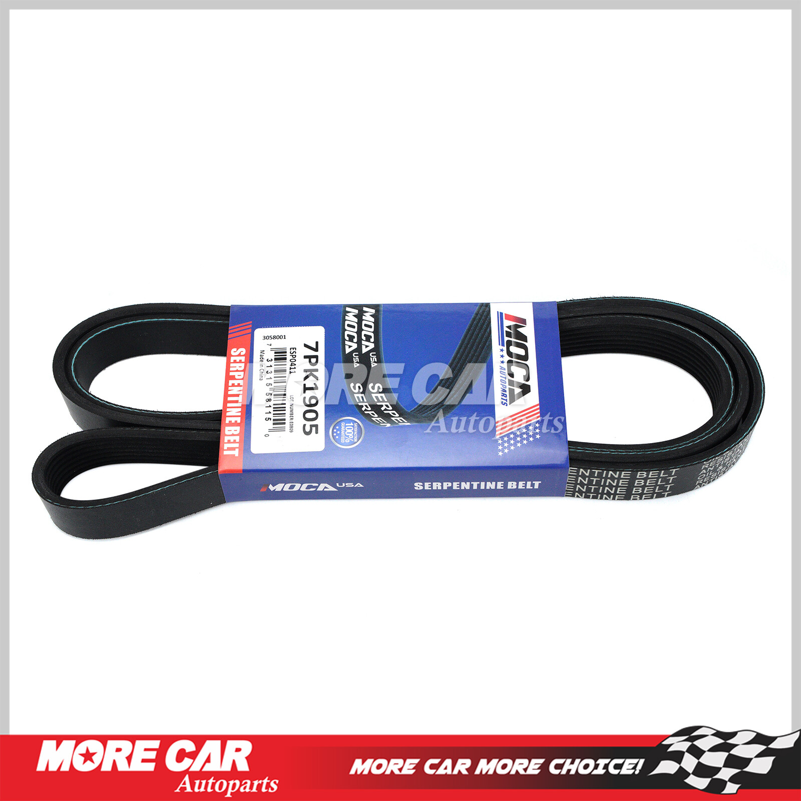 EPDM Serpentine Belt 7PK1905 for Toyota Camry RAV4 Corolla Matrix Scion xB Vibe EPDM Serpentine Belt 7PK1905 for Toyota Camry RAV4 Corolla Matrix Scion xB Vibe
