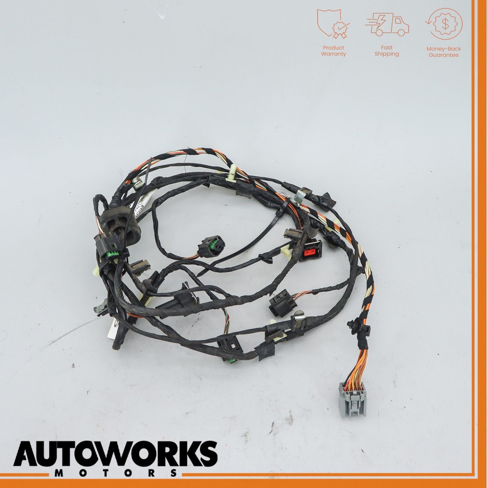 04-05 Jaguar XJ8 XJR Vanden Plas X350 Rear Bumper Wire Wiring Harness OEM 04-05 Jaguar XJ8 XJR Vanden Plas X350 Rear Bumper Wire Wiring Harness OEM