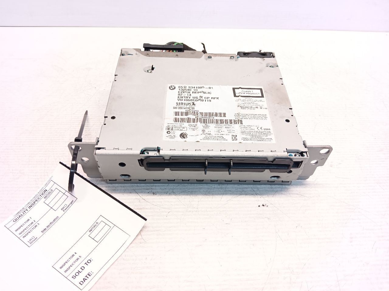 12-18 BMW 328 428 STEREO RADIO AUDIO L7 65129341085