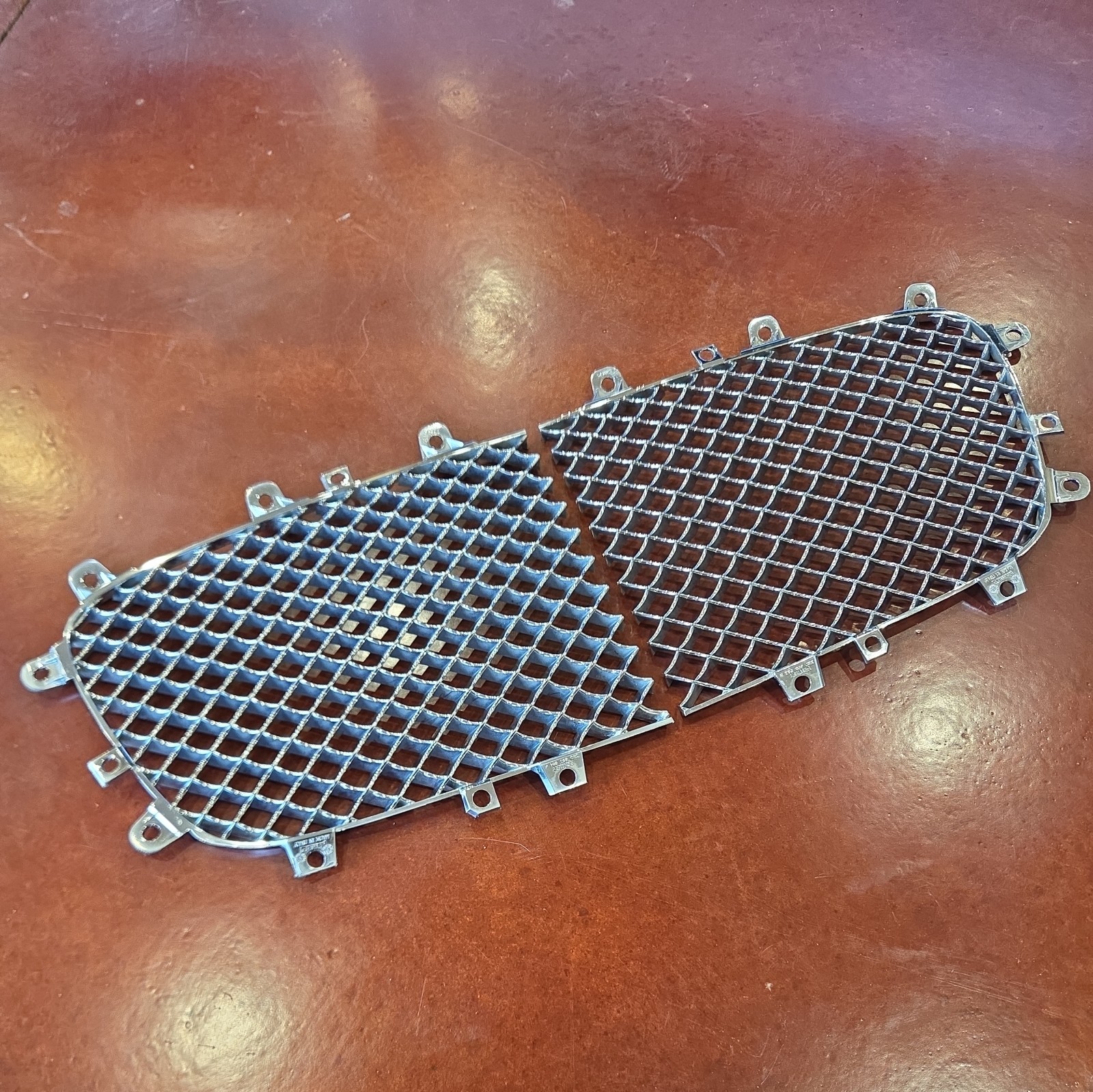 Bentley Continental Gt front center grille inserts 2004 to 2008 Bentley Continental Gt front center grille inserts 2004 to 2008