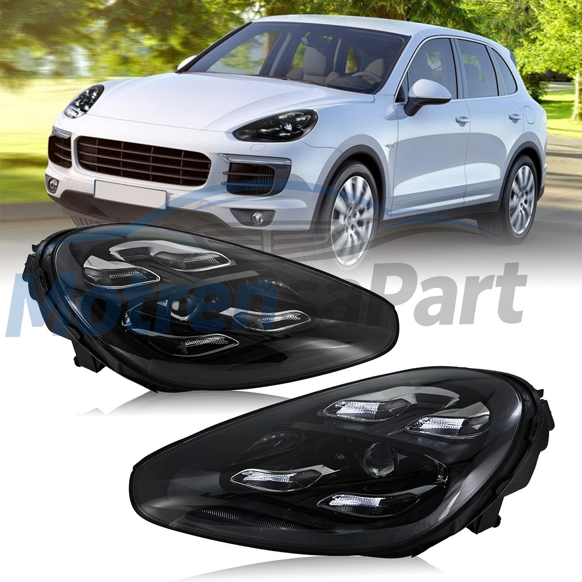 For 2015-2017 Porsche Cayenne 958.2 LED Matrix Headlight Assembly Plug & Play For 2015-2017 Porsche Cayenne 958.2 LED Matrix Headlight Assembly Plug & Play