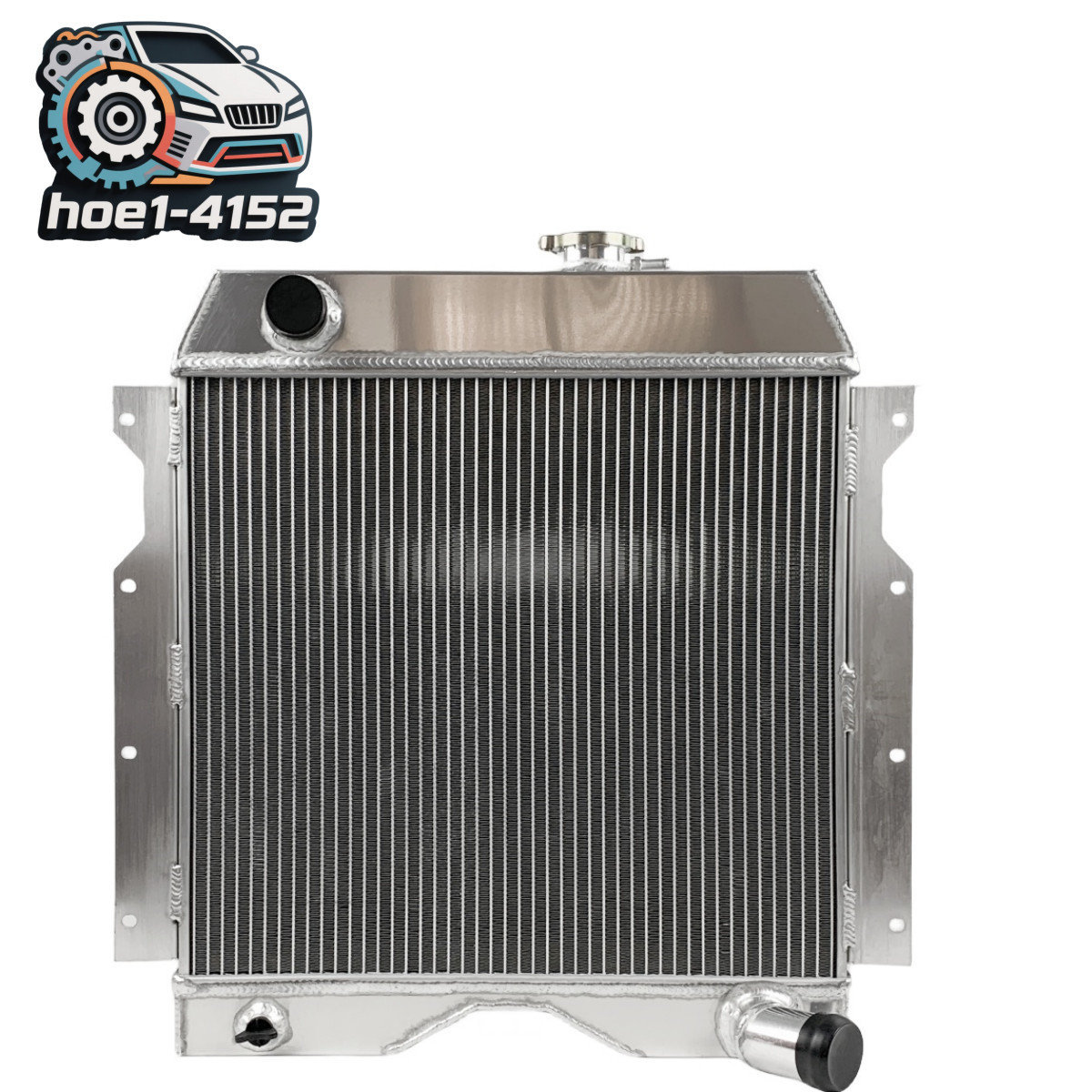 For 1954-64 Jeep Willys 6-226 Utility Wagon Truck 3.7L L6 3Row Aluminum Radiator For 1954-64 Jeep Willys 6-226 Utility Wagon Truck 3.7L L6 3Row Aluminum Radiator