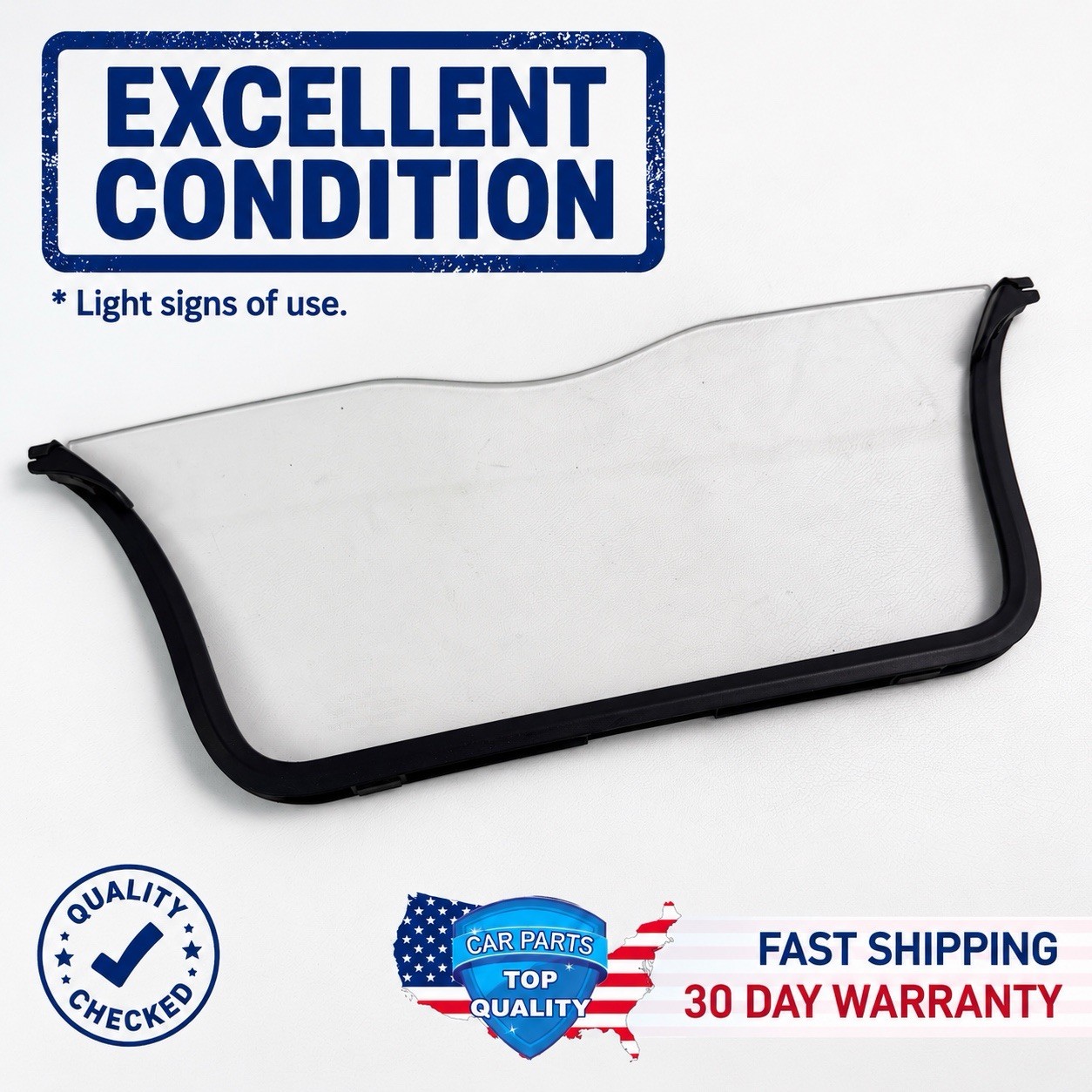 97-04 Porsche Boxster 986 Center Wind Screen Deflector Panel 98656132100 OEM
