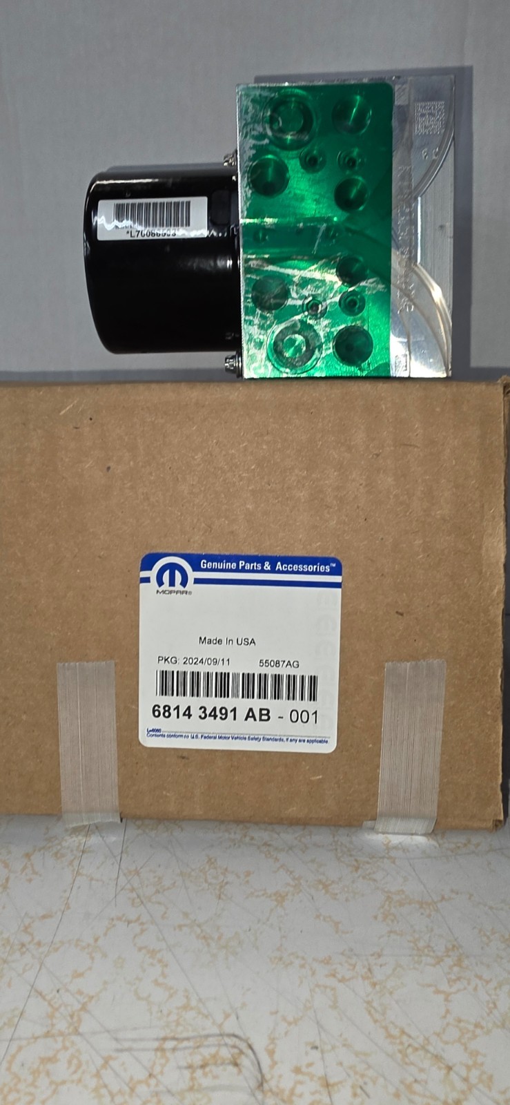 68143491AB | Genuine Mopar 2014-2018 Dodge Ram 2500/3500 ABS HCU & Module OEM 68143491AB | Genuine Mopar 2014-2018 Dodge Ram 2500/3500 ABS HCU & Module OEM