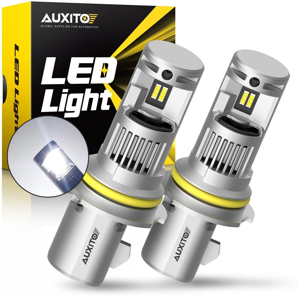 AUXITO 9007 HB5 Headlight LED Kit Bulbs High Low Beam Bright 6000K Super White