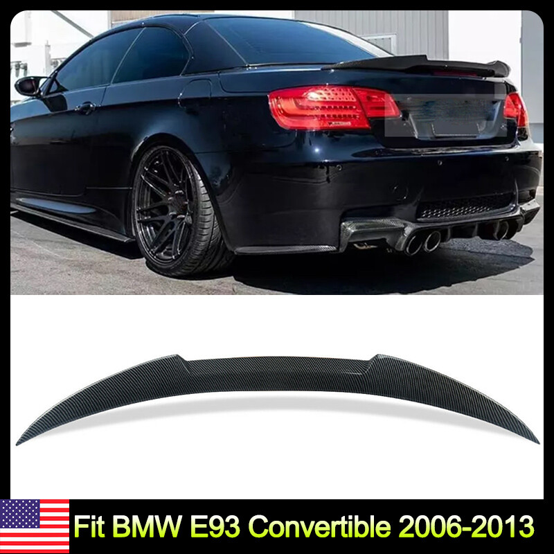 M4 STYLE CARBON COLOR TRUNK SPOILER WING FOR 07-13 BMW E93 328i 335i CONVERTIBLE M4 STYLE CARBON COLOR TRUNK SPOILER WING FOR 07-13 BMW E93 328i 335i CONVERTIBLE