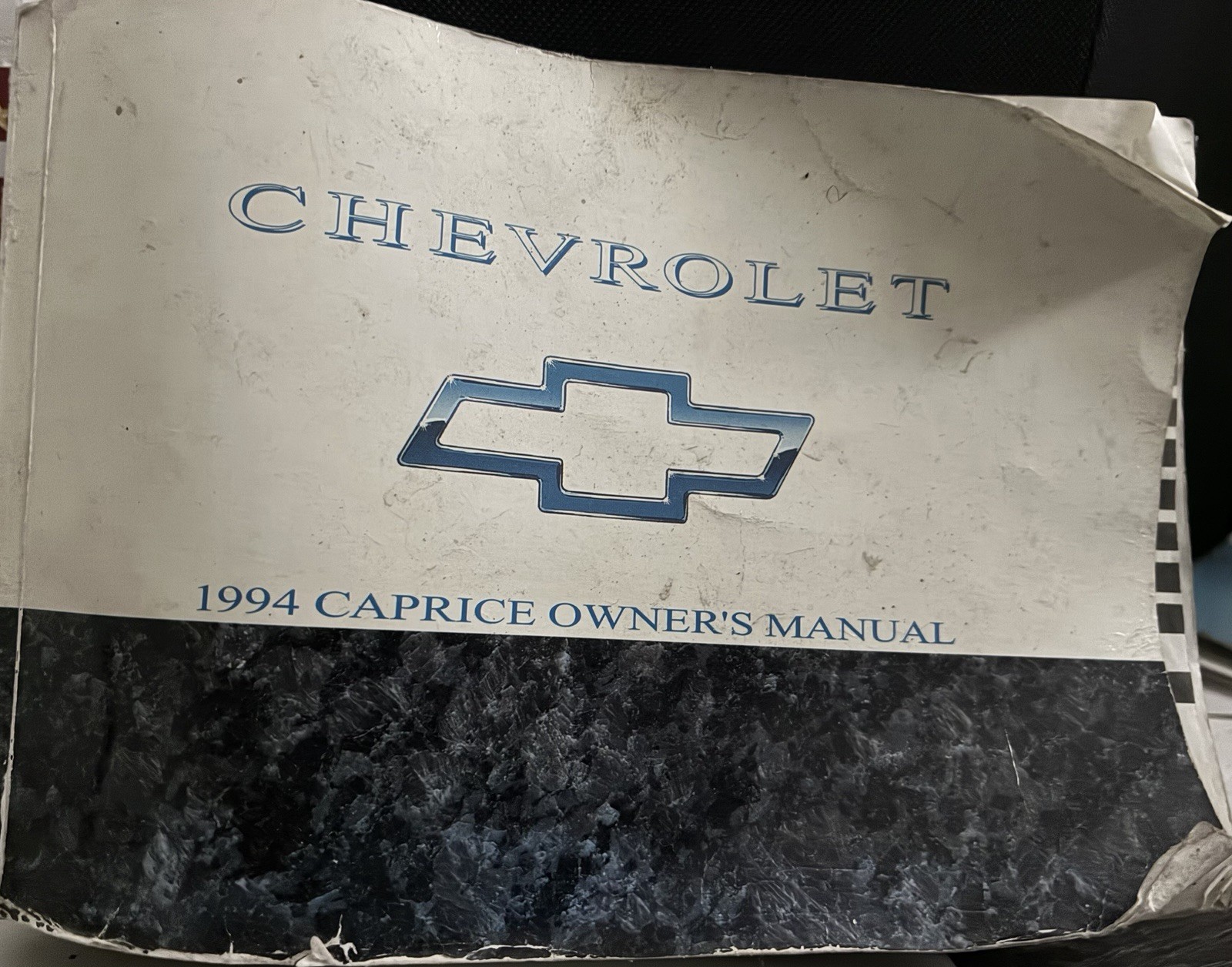 1994 Caprice Owners Manual and Parts Catalog Chevrolet Caprice 1994 Caprice Owners Manual and Parts Catalog Chevrolet Caprice