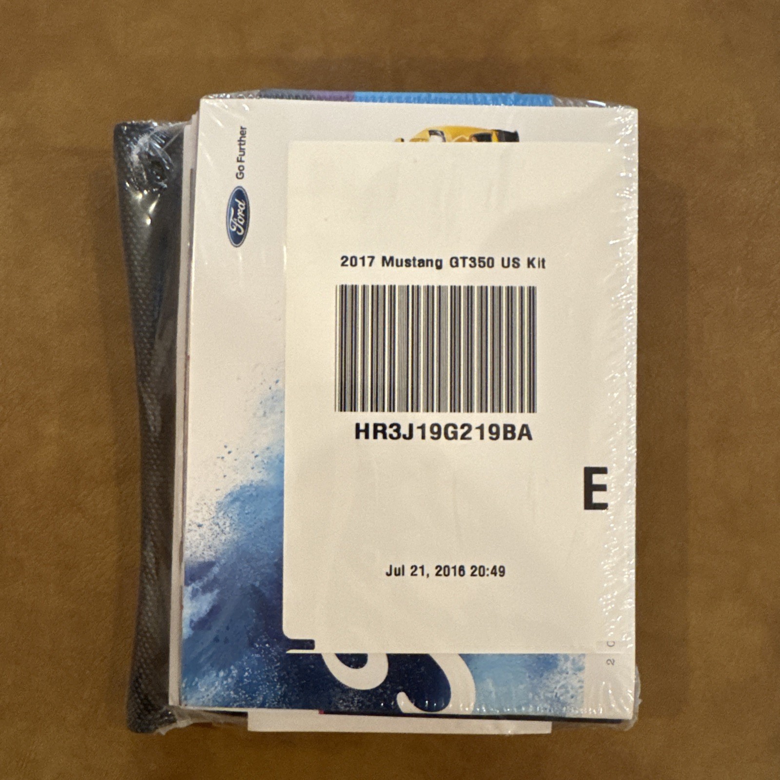 Brand New * 2017 Ford Mustang Shelby GT350 Owners Manual - Set* Sealed