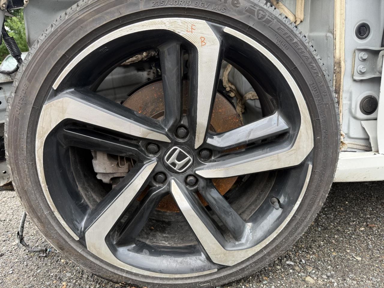 2021-2022 Honda Accord 19X8.5 Alloy 5 Swept Spoke Wheel B-Condition