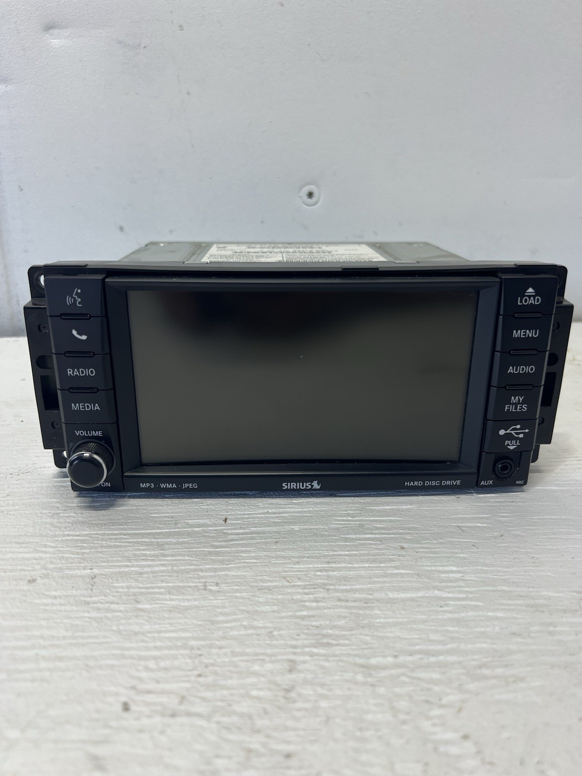 2010 Dodge Grand Caravan Radio Information Display Screen OEM P05064678AF 2010 Dodge Grand Caravan Radio Information Display Screen OEM P05064678AF