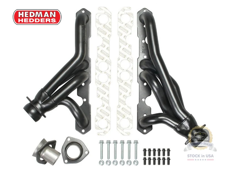 HEDMAN 69640 GM Fullsize Truck Short Exhaust Header for Chevy 1967-1991