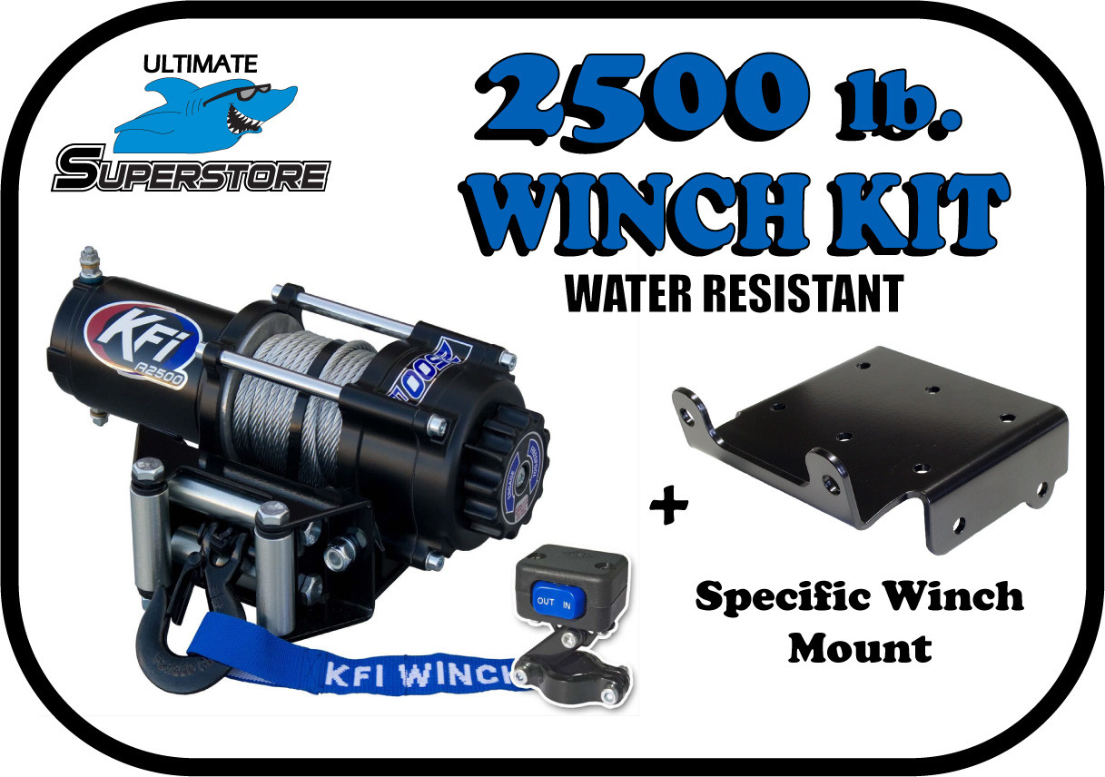KFI 2500 lb Winch Mount Kit \'99-\'05 Can-Am Traxter 500 / 650