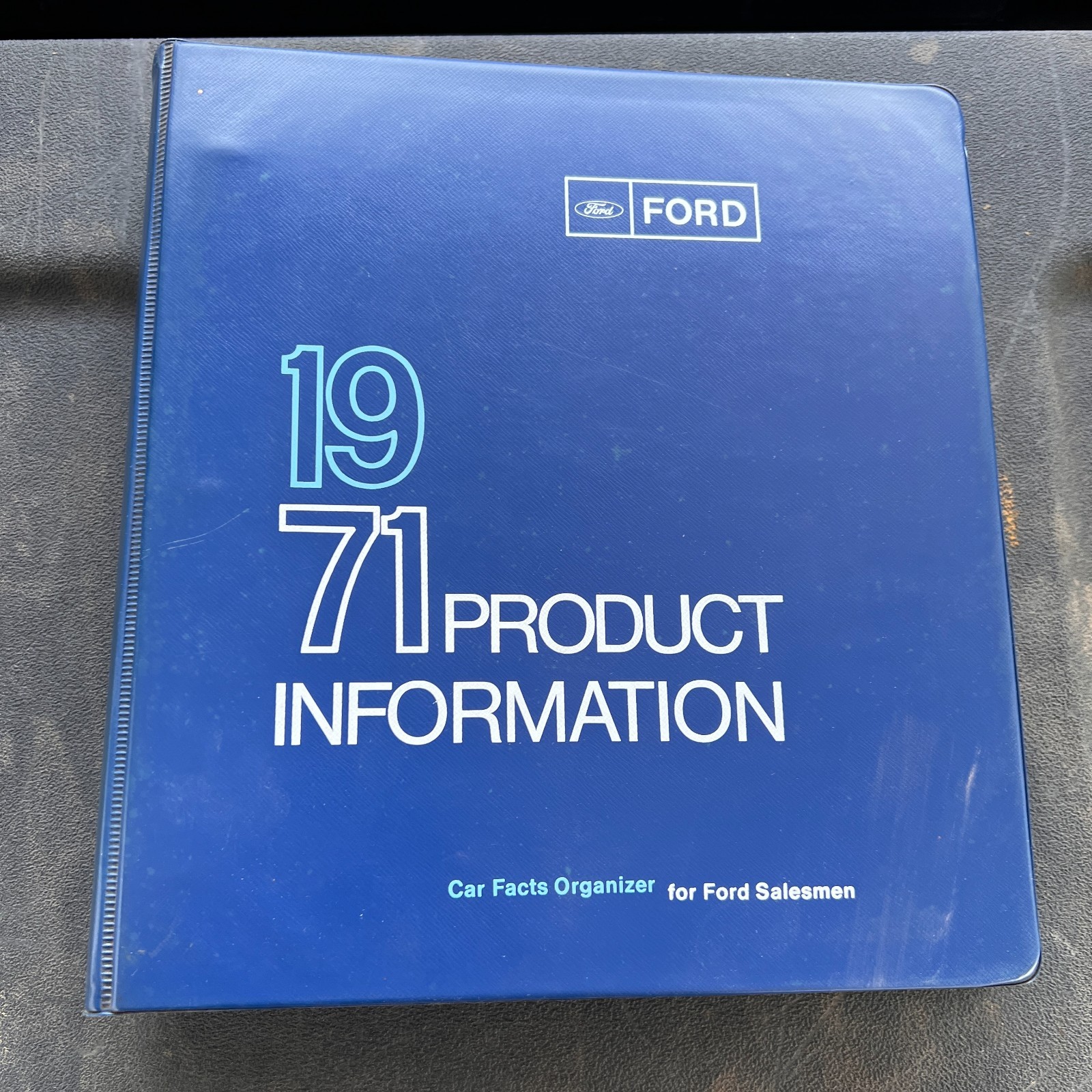1971 Ford Car Facts Book Dealer Album Showroom Boss 351 Torino GT Mustang Rare 1971 Ford Car Facts Book Dealer Album Showroom Boss 351 Torino GT Mustang Rare