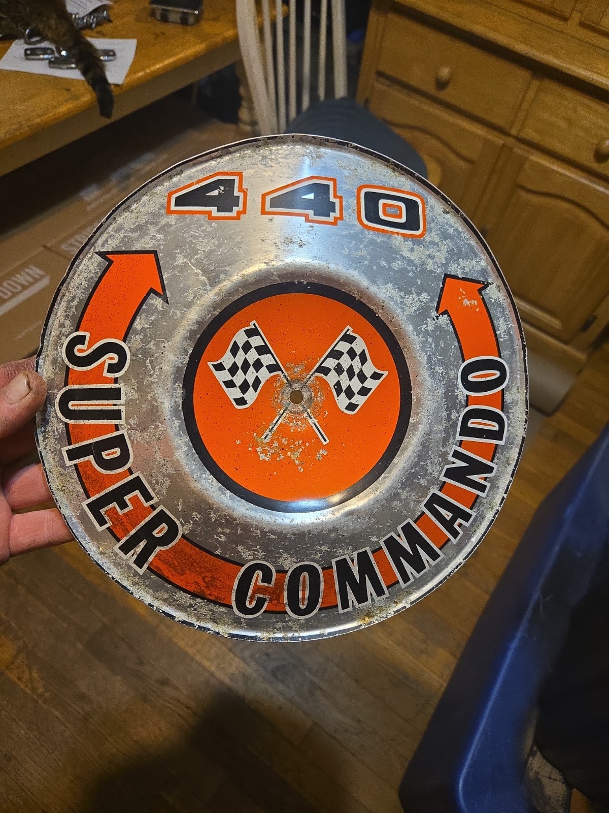 Mopar 440 Super Commando Pie Tin GTX R/T Air Cleaner Pie Tin B Body Charger R/t Mopar 440 Super Commando Pie Tin GTX R/T Air Cleaner Pie Tin B Body Charger R/t