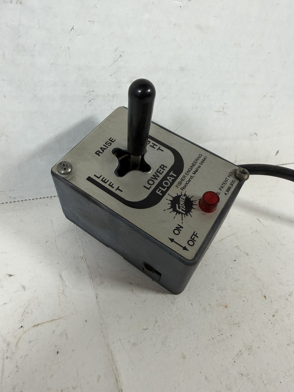 FISHER MINUTE MOUNT SNOW PLOW JOY STICK CONTROLLER 6 PIN STRAIGHT BLADE ✅