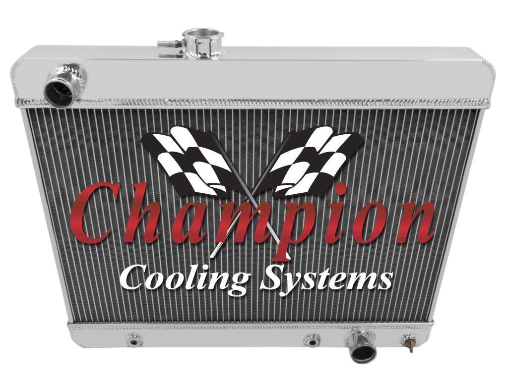 1966 1967 Pontiac LeMans, Tempest, GTO 3 Row Core Champion Radiator DR 