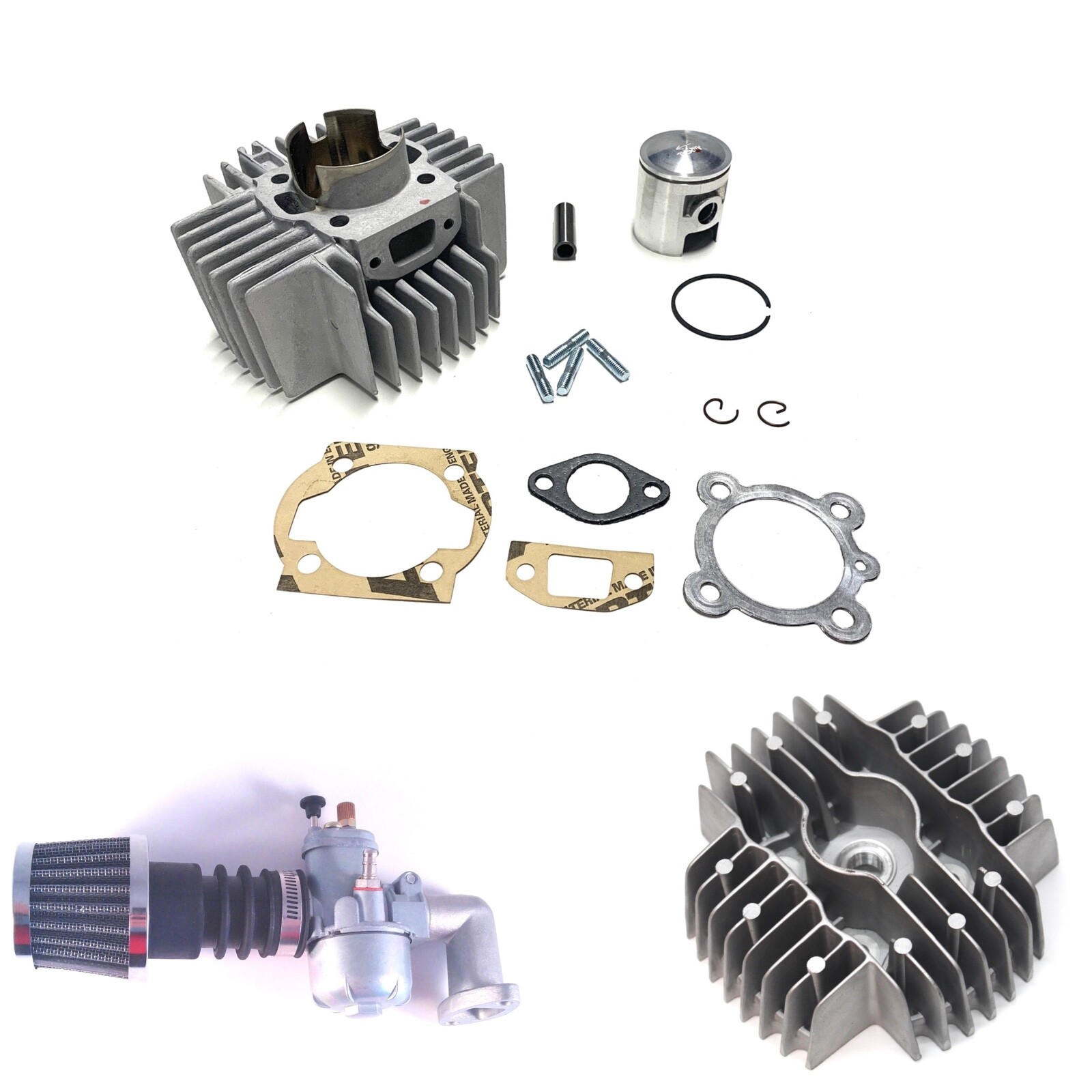 PUCH 70cc 45mm Speed Kit Hi Performance Big Bore Complete Kit for ZA50 E50 - V2 PUCH 70cc 45mm Speed Kit Hi Performance Big Bore Complete Kit for ZA50 E50 - V2