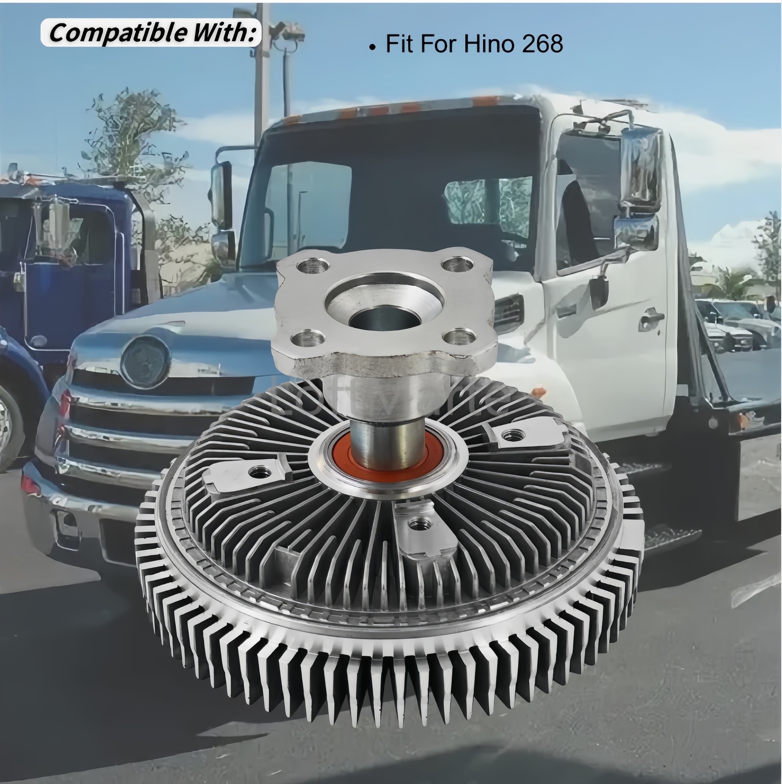 NEW V8756001 Fan Clutch for Hino 268 HBC 2015 Engine Cooling Fan Clutch