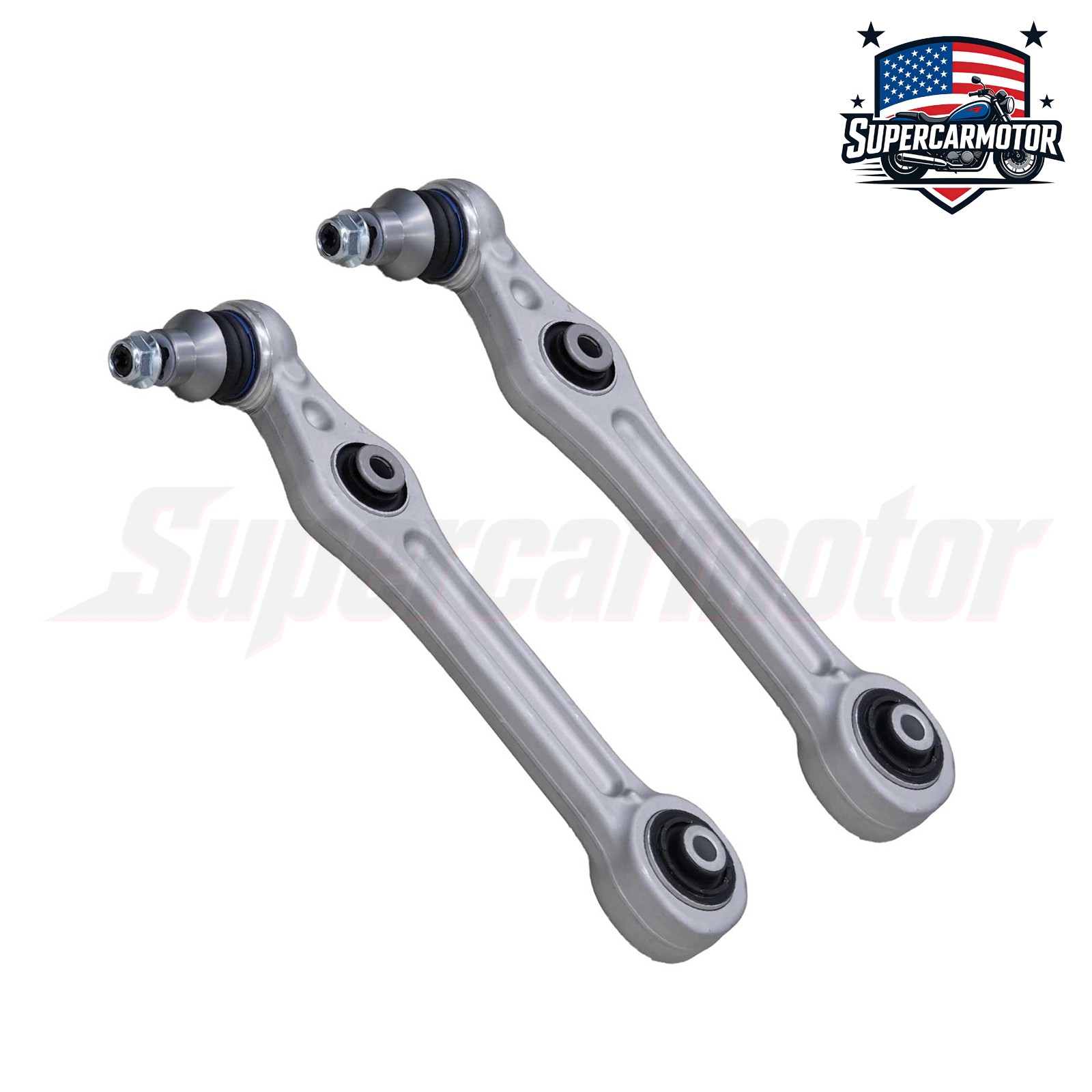 For Mercedes E300 E400 2x Front Lower Rearward Control Arm & Ball Joint Assembly