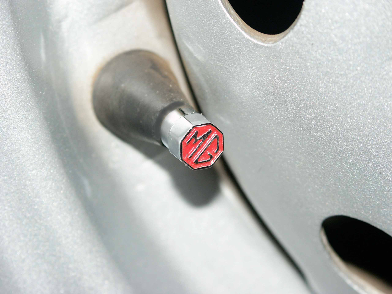 MG TIRE VALVE CAPS. Highest Quality MGA MGB MGTC MGTD MGTF MGBGT (DIY paint).