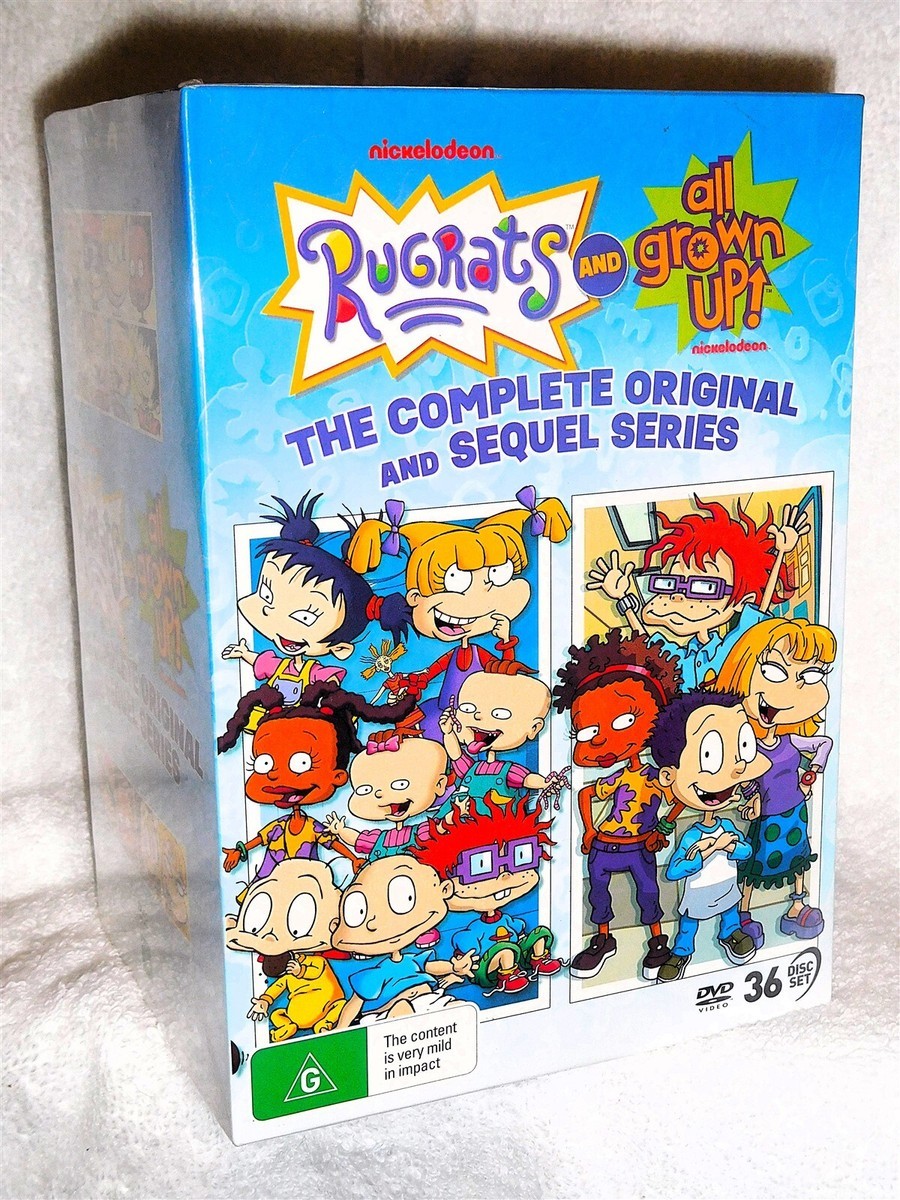 Rugrats The Complete Series / All Grown Up The Complete Series (DVD 2025)