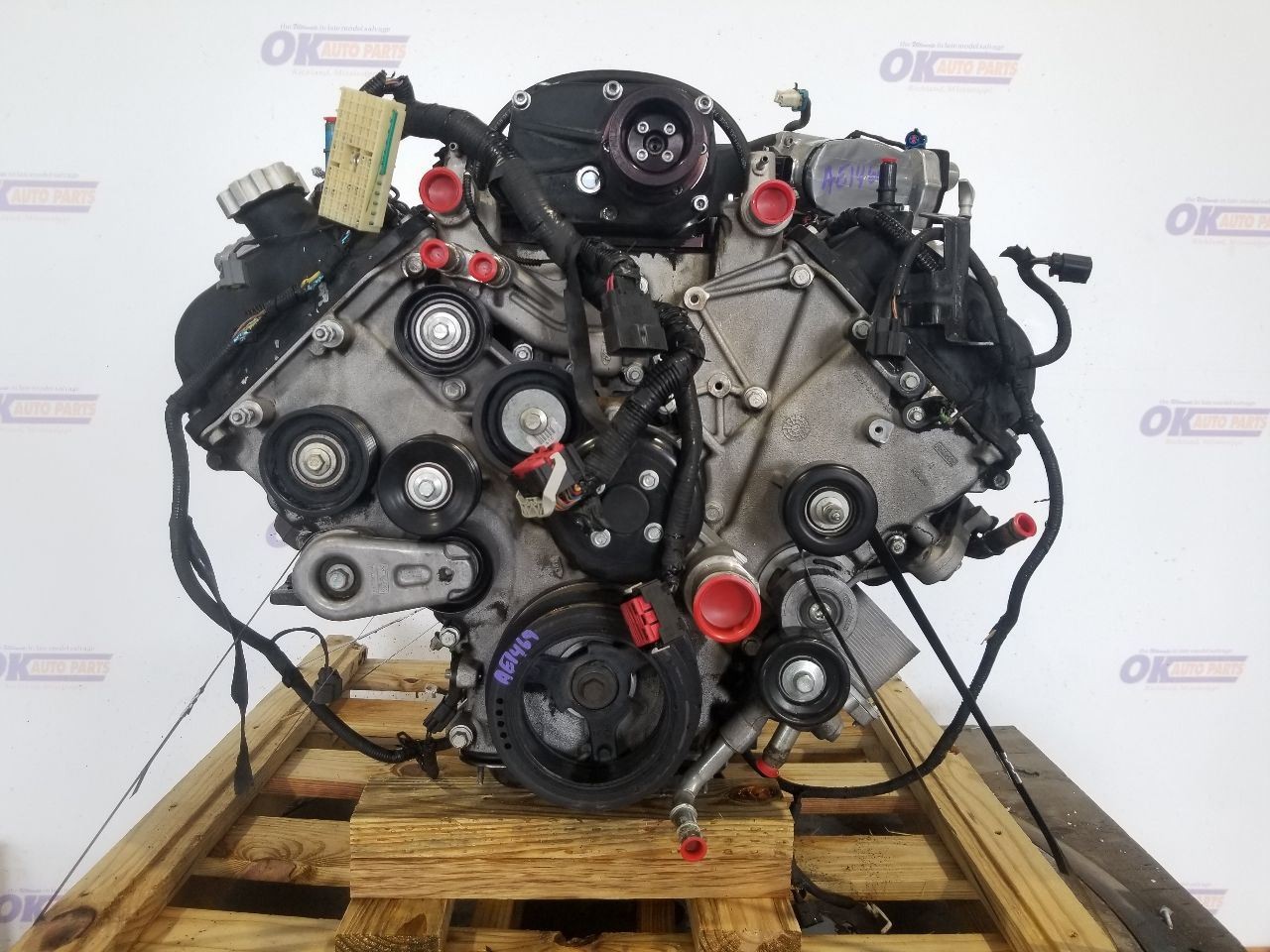 5.4L SUPERCHARGED ENGINE VIN S 2008 FORD MUSTANG SHELBY GT500 WHIPPLE 2.9L