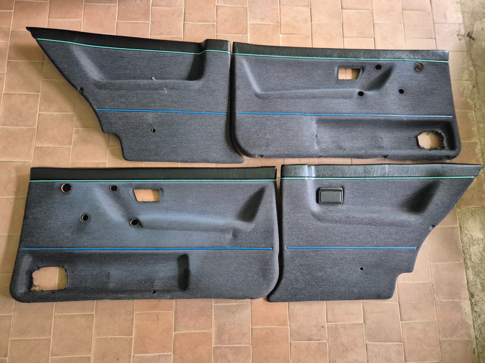 VW GOLF MK2 MODA INTERIOR DOOR CARDS SET 3 DOOR VW GOLF MK2 MODA INTERIOR DOOR CARDS SET 3 DOOR