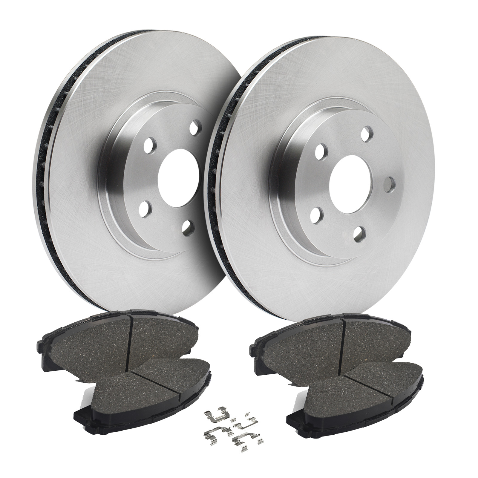 Front Brake Rotors + Ceramic Pads for 1999-2004 Chevy Tracker Suzuki Vitara