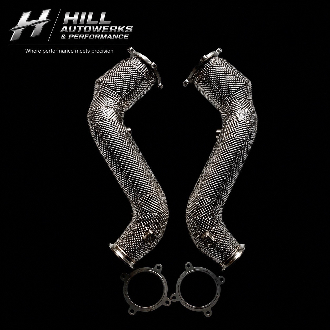 McLaren 720S Downpipes 2017–2023 4.0L Twin-Turbo V8 M840T McLaren 720S Downpipes 2017–2023 4.0L Twin-Turbo V8 M840T