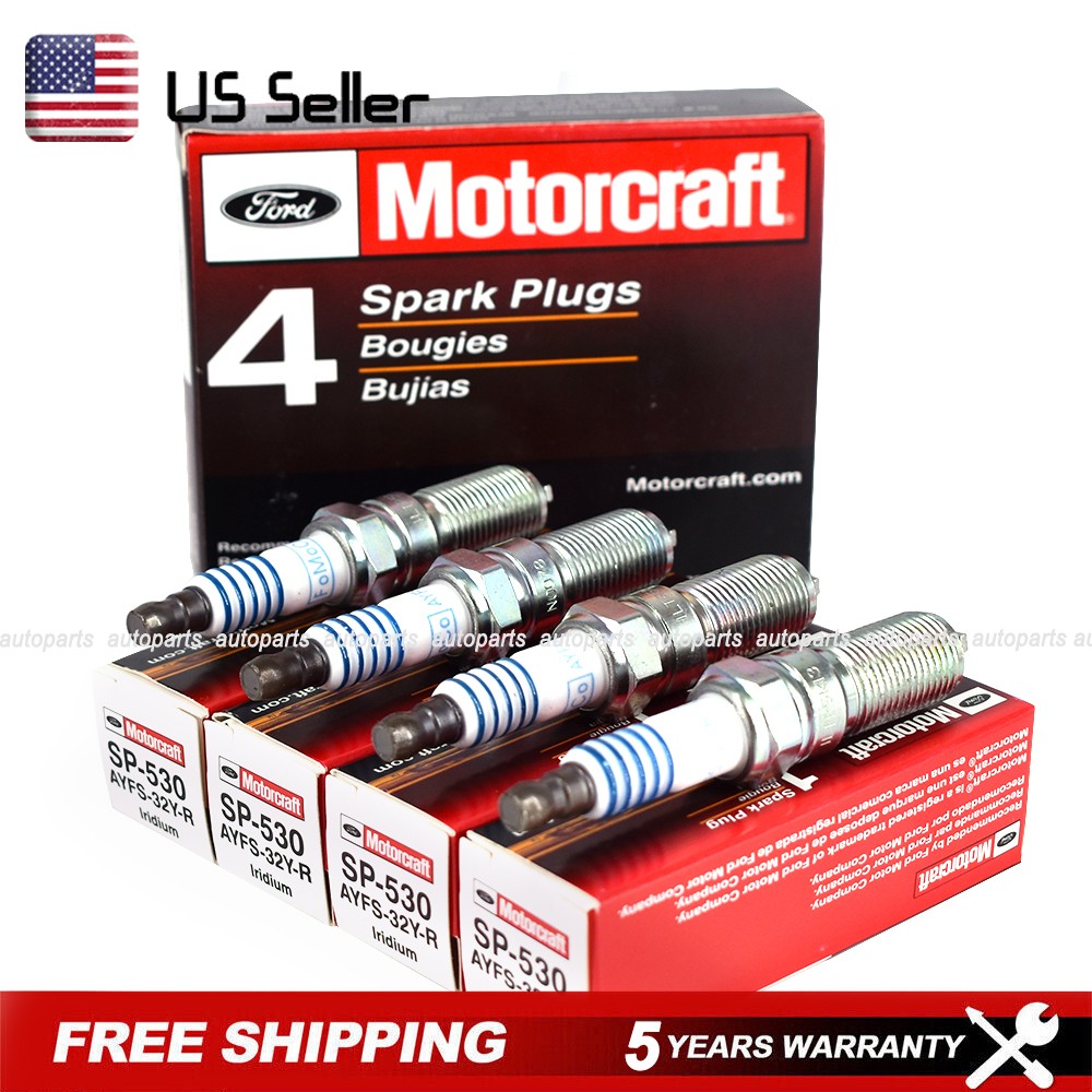 4Pcs OEM SP-530 Spark Plugs AYFS32YR For Escape Lincoln MKZ Fusion SP530 Genuine 4Pcs OEM SP-530 Spark Plugs AYFS32YR For Escape Lincoln MKZ Fusion SP530 Genuine