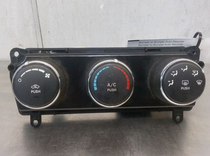 2009-2010 Dodge Challenger AC Heater Climate Control Temperature Used 2009-2010 Dodge Challenger AC Heater Climate Control Temperature Used
