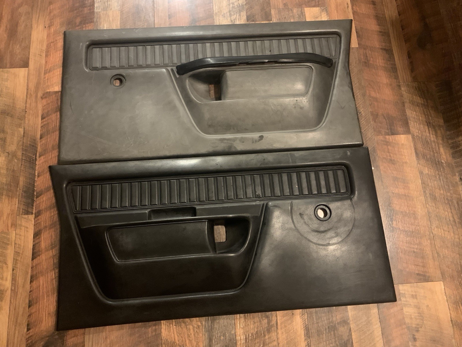 1972-1980 Dodge Truck Black Door Panels D100 D200 1972-1980 Dodge Truck Black Door Panels D100 D200