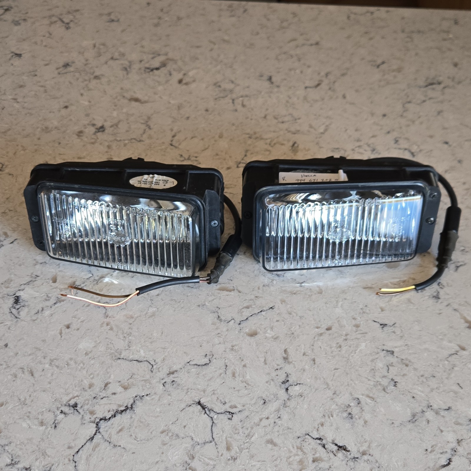 OEM used 83-91 PORSCHE 944 Fog Light set OEM used 83-91 PORSCHE 944 Fog Light set