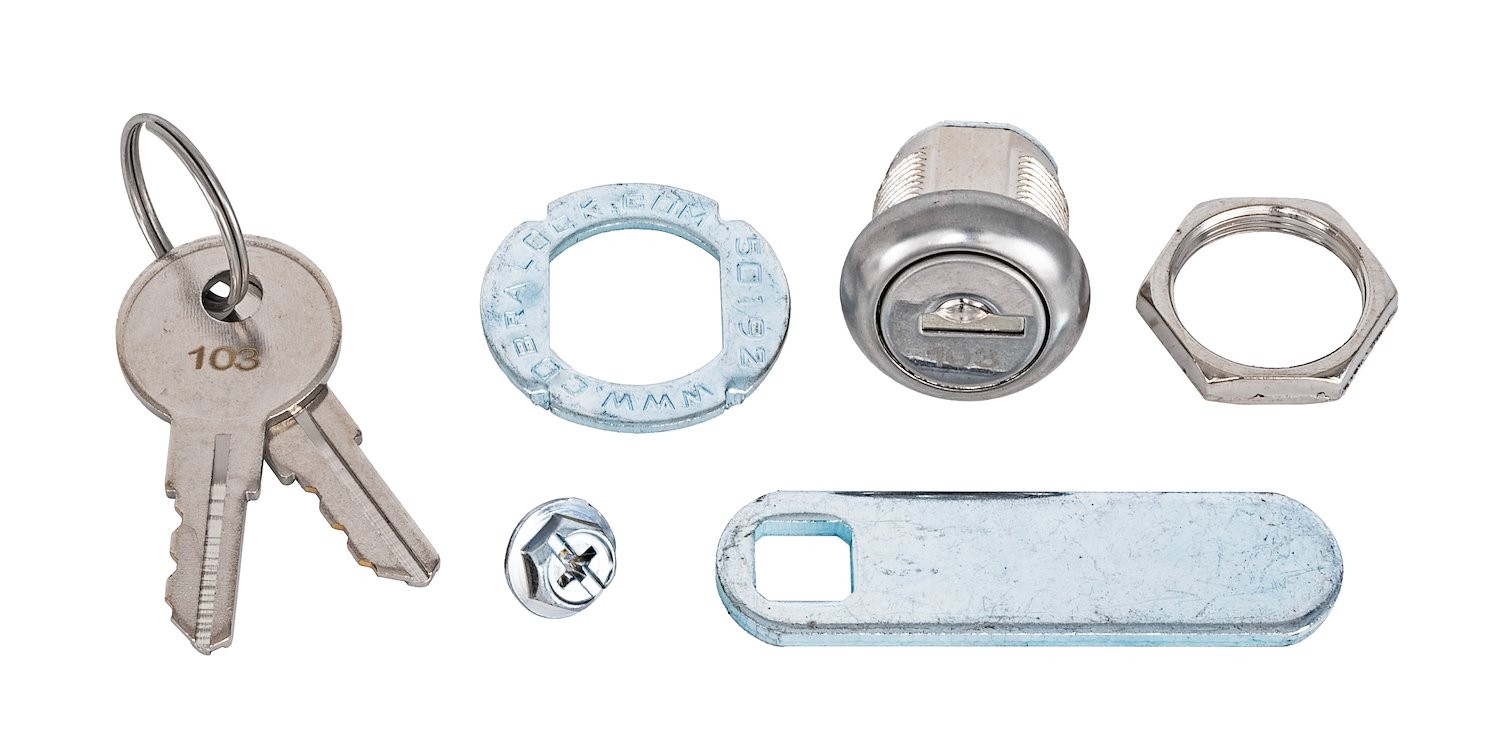 JEGS Replacement Lock & Key Set for JEGS Cargo Carriers (Key Number 103)