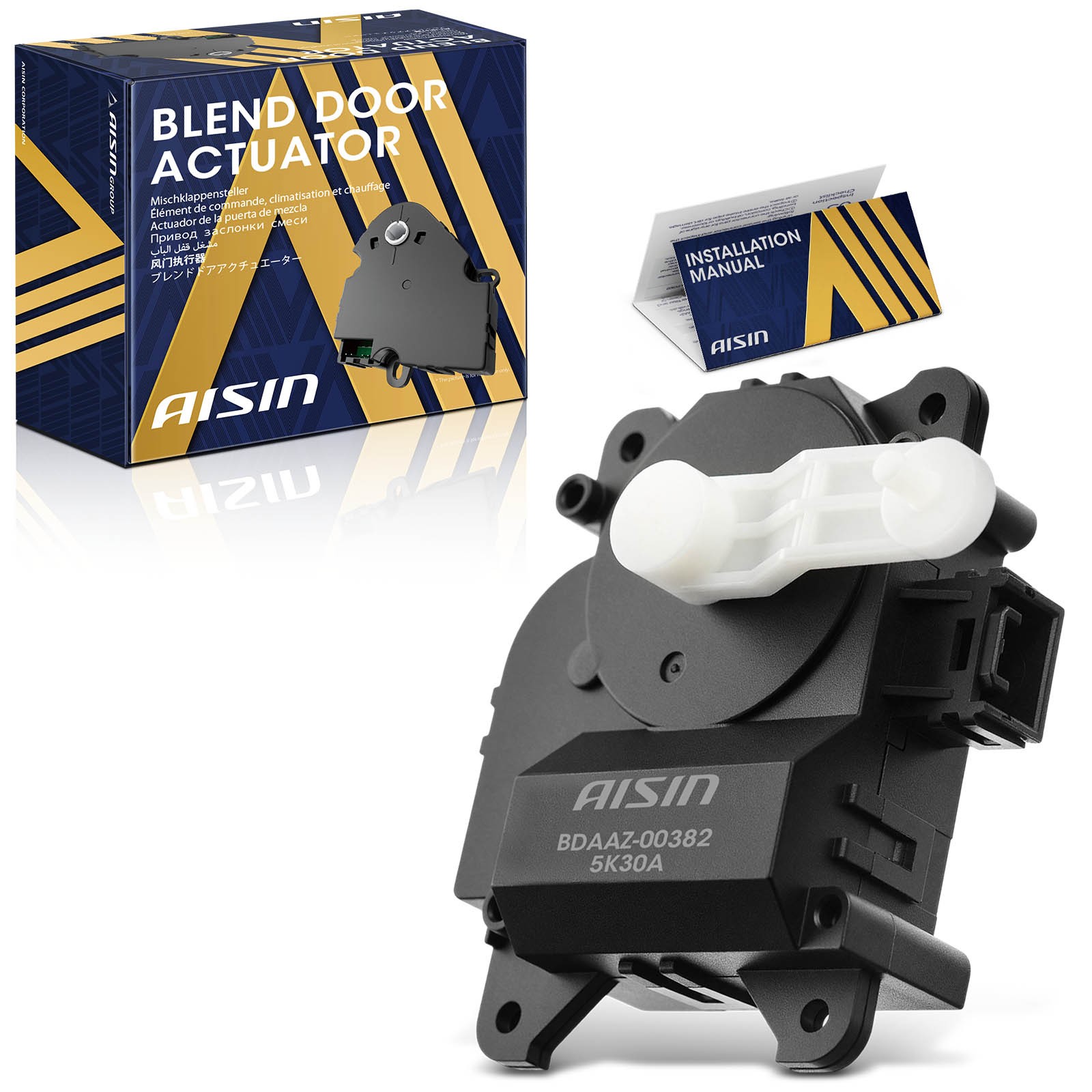AISIN Right Main Blend Door Actuator for Toyota Highlander Lexus RX350 ES330 AISIN Right Main Blend Door Actuator for Toyota Highlander Lexus RX350 ES330