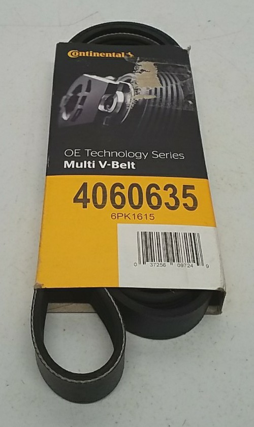4060635 Continental Multi-V Serpentine Belt 6PK1615 6 Rib Drive Belt