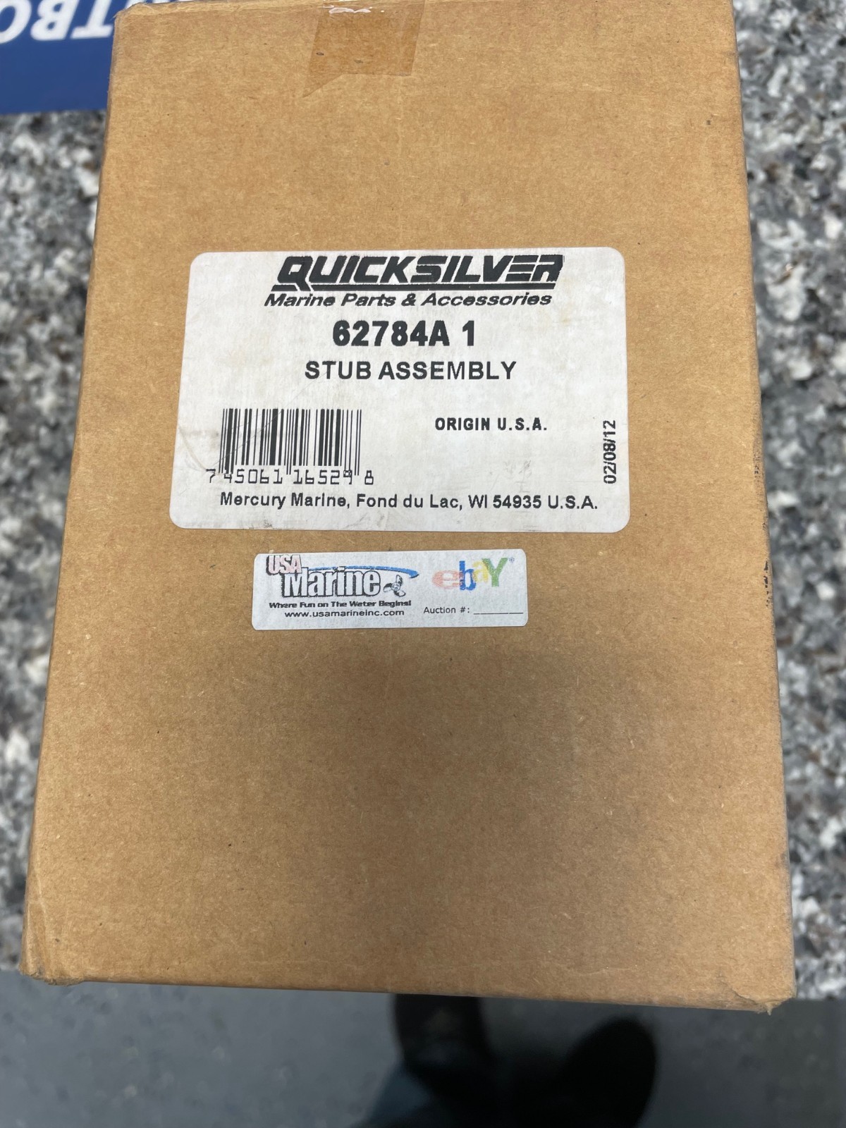 *NEW OEM* Mercury Marine Quicksilver Outdrive Stub Assembly # 62784A1