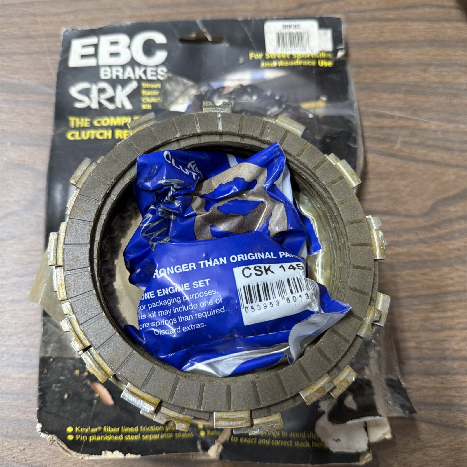 Nos EBC SRK85 SRK Series Race/Sport Clutch Kit Nos EBC SRK85 SRK Series Race/Sport Clutch Kit