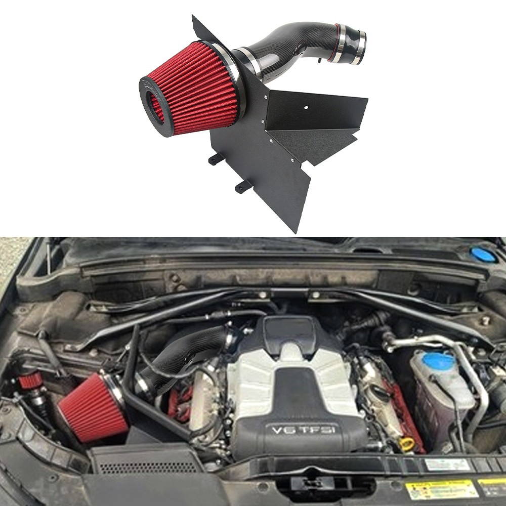 Cold Air Intake Systems For 2010-2017 Audi Q5 S5 S4 B8 B8.5 Turbo Carbon Fiber