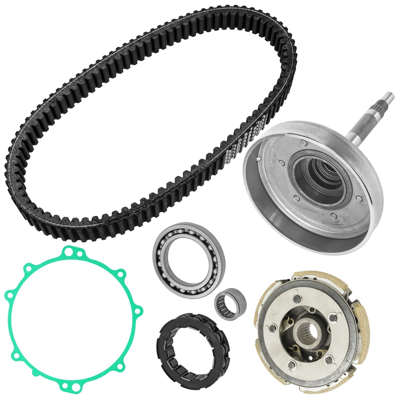 Caltric Wet Clutch Housing Kit For Yamaha Kodiak 450 YFM450FA 2003-2006 2018-24
