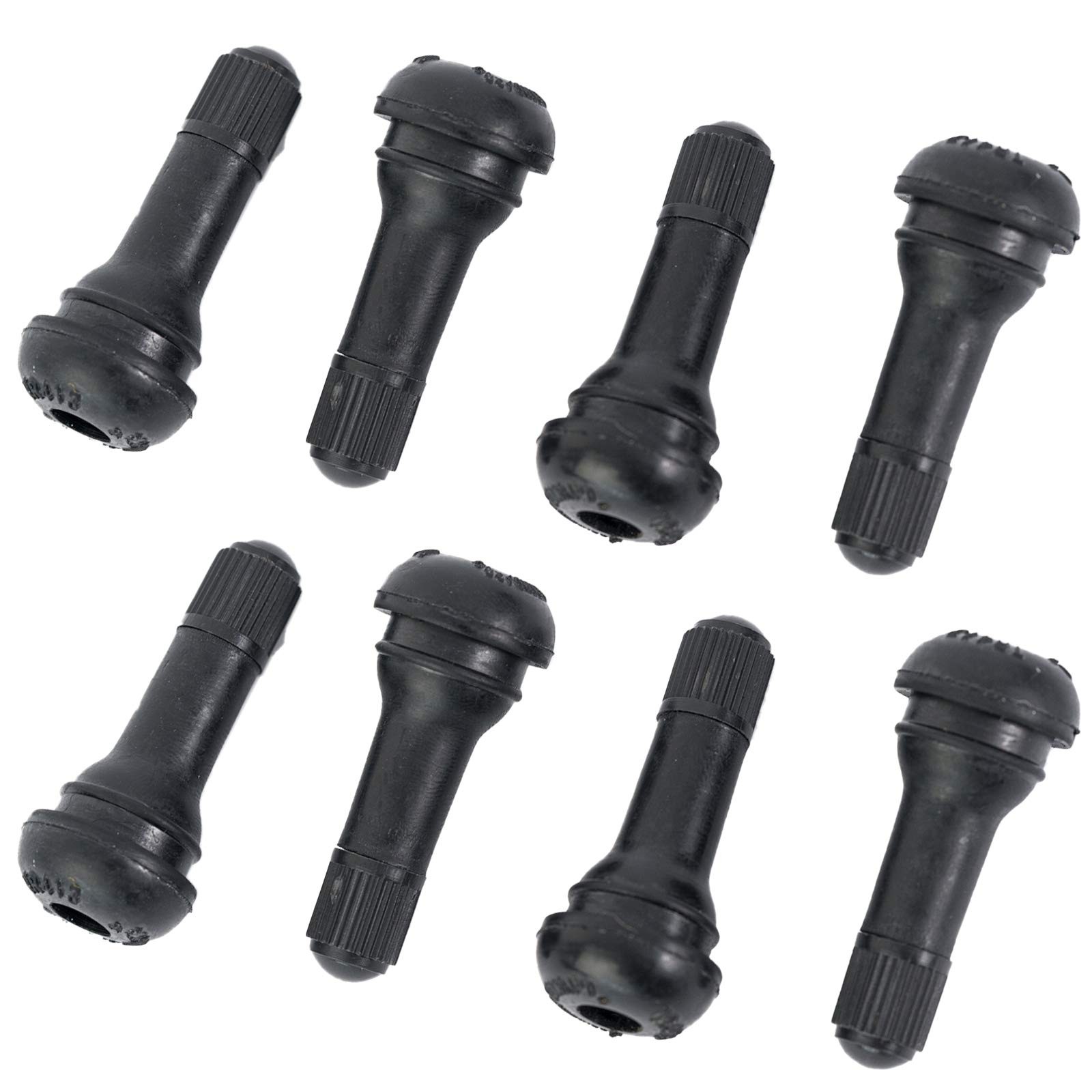 Aoerzn 8Pcs Premium TR413 Tubeless Tire Valve Stems, Black TR413-8pcs, Aoerzn 8Pcs Premium TR413 Tubeless Tire Valve Stems, Black TR413-8pcs,