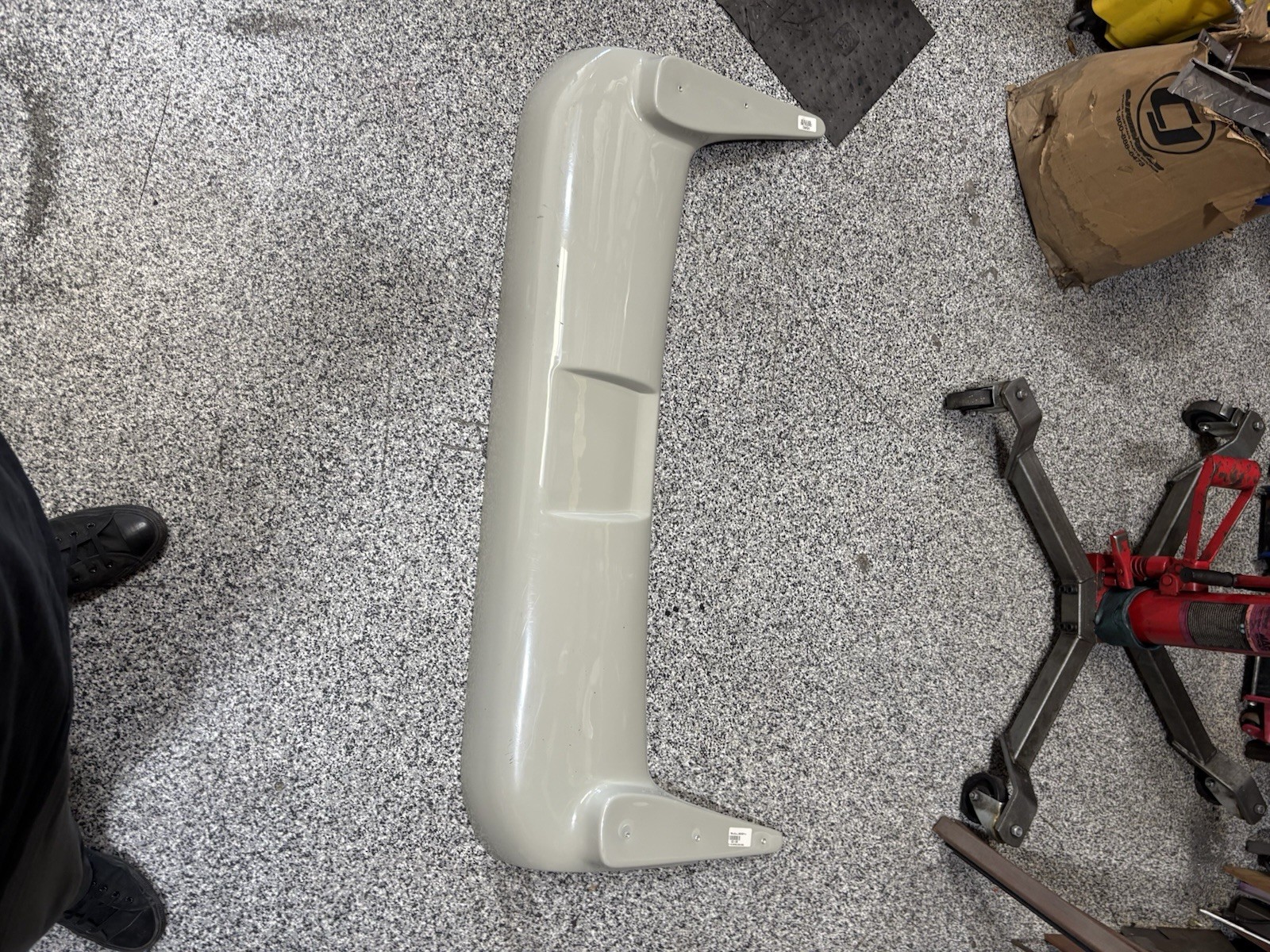 Genuine Saleen Mustang Convertible Rear Wing OEM 032-040 Foxbody VSW2 RARE