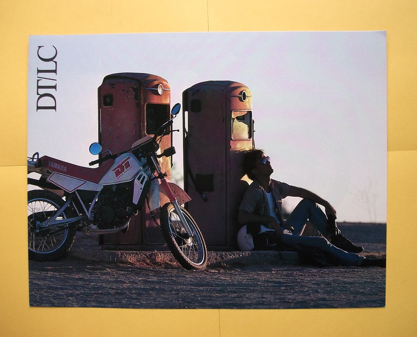 1988 YAMAHA DT/LC Sales literature/ Sales brochure (DT50U) (New-not a reprint) 1988 YAMAHA DT/LC Sales literature/ Sales brochure (DT50U) (New-not a reprint)